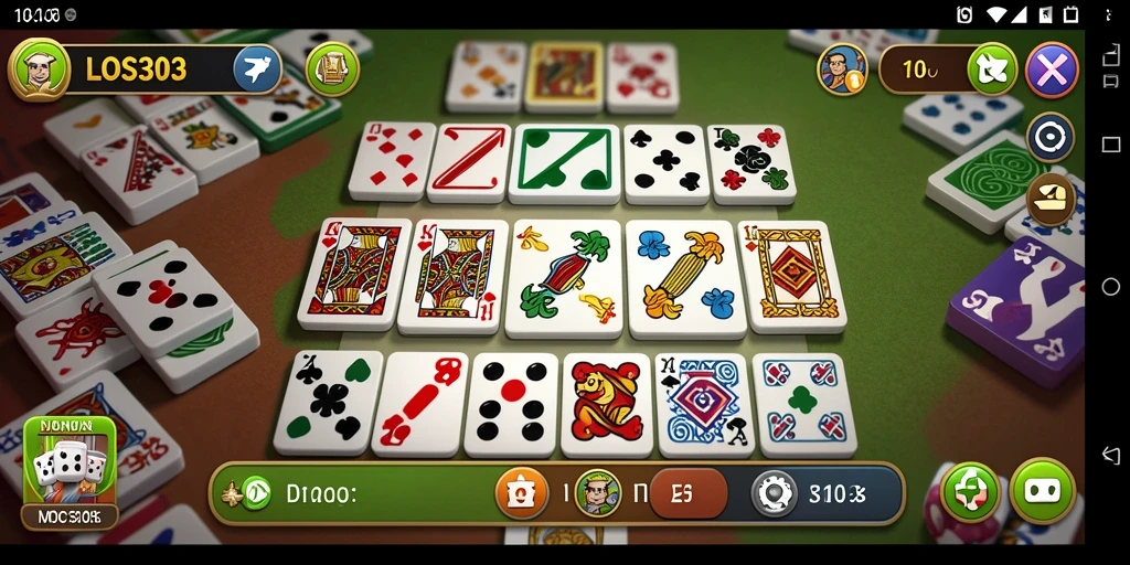 Gameplay seru dalam permainan Domino LOS303.