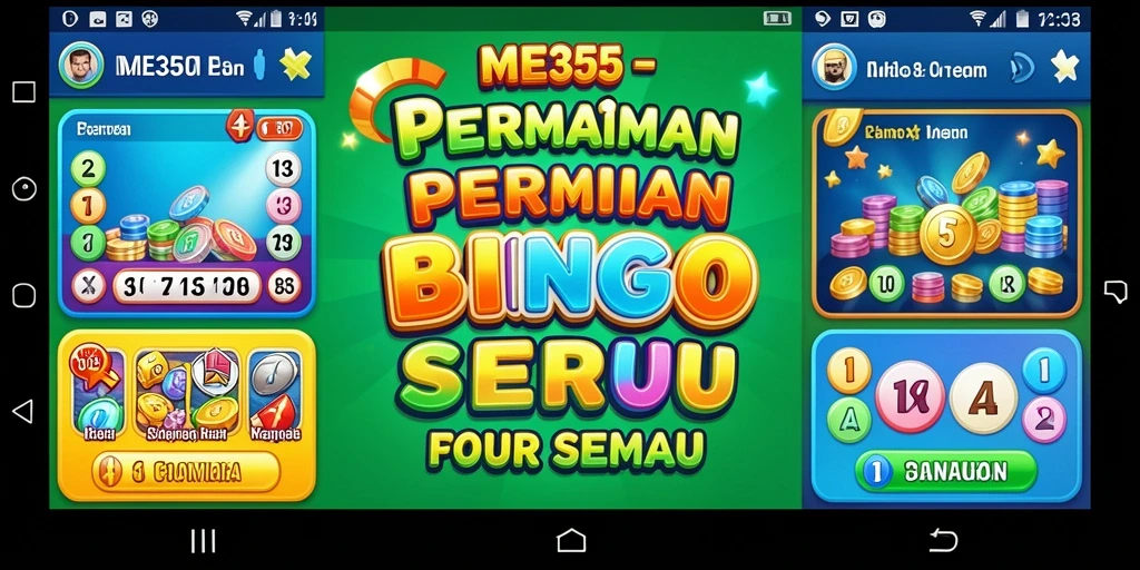 Tampilan gameplay Bingo yang seru di ME355.