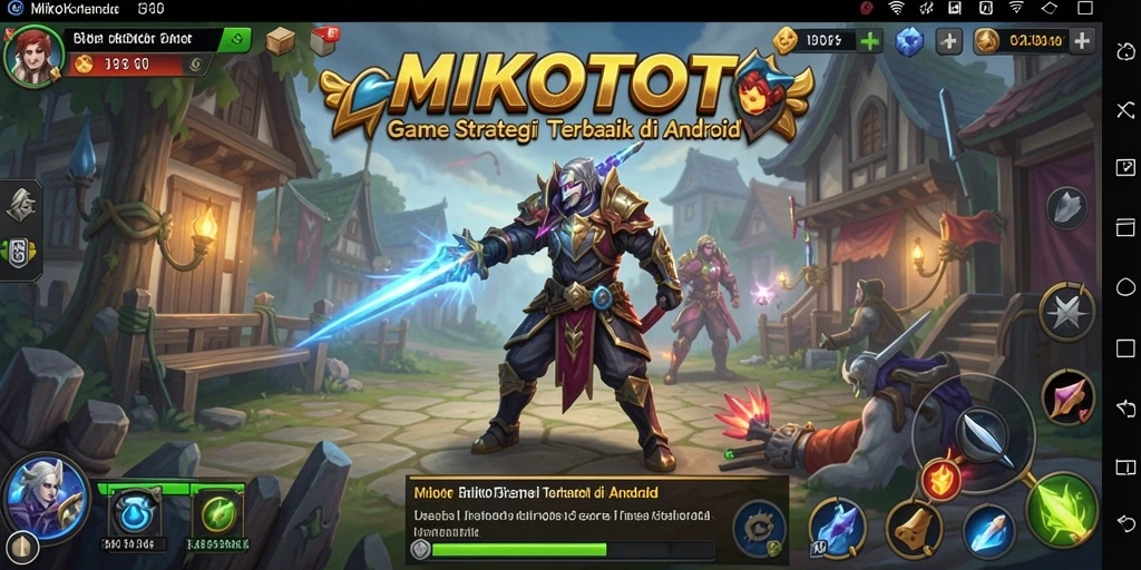 Tampilan menarik dari gameplay strategis MIKOTOTO