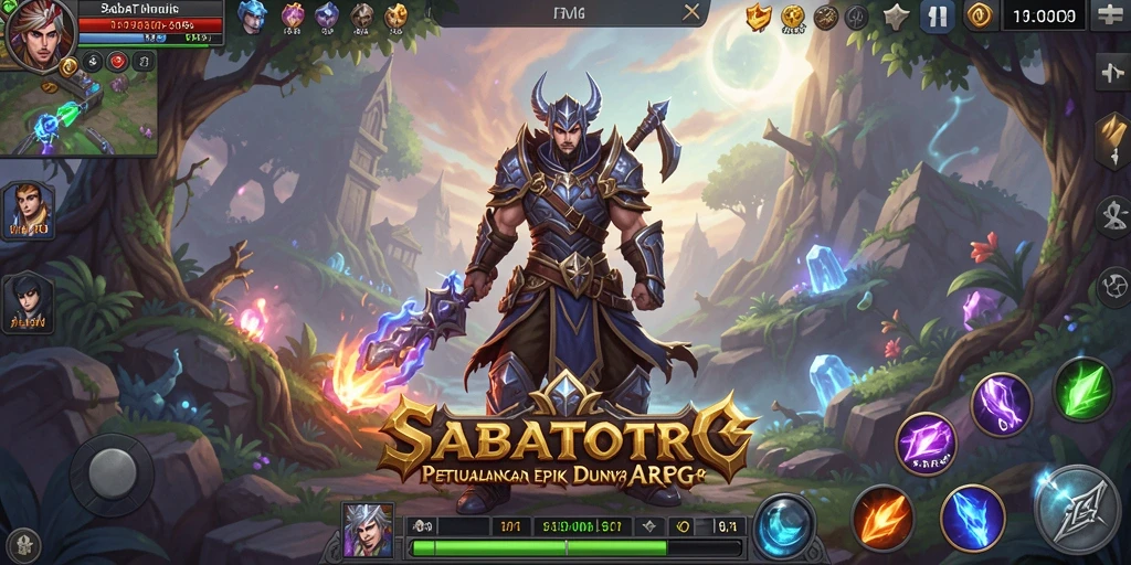 Tampilan menakjubkan dari gameplay SABATOTO yang penuh aksi.